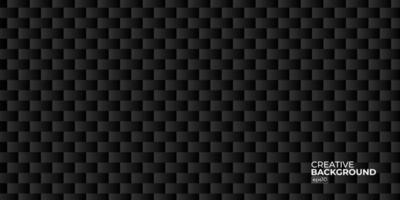 Black premium abstract background with luxury gradient geometric elements. Rich background for exclusive design. vector