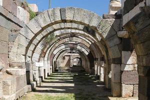 Agora of Smyrna in Izmir, Turkey photo