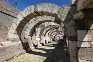 Agora of Smyrna in Izmir, Turkey photo