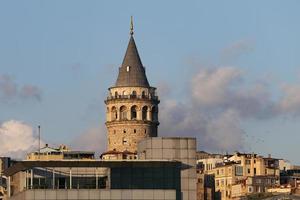 Galata Tower in Istanbul, Turkey photo