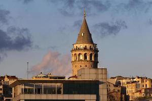 Galata Tower in Istanbul, Turkey photo