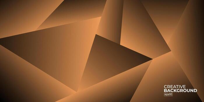 Black abstract background lines tech geometric modern dynamic shape with gold light vector illustration.
