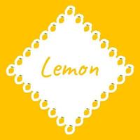 Border with Lemon for banner, poster, and greeting card vector