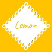 Border with Lemon for banner, poster, and greeting card vector