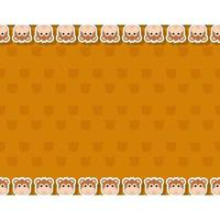 Monkey with frame for banner, poster, and greeting card vector