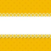 Chicken with frame for banner, poster, and greeting card vector