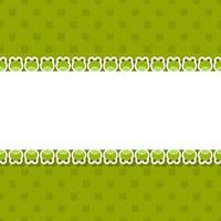 Frog with frame for banner, poster, and greeting card vector