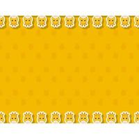Giraffe with frame for banner, poster, and greeting card vector