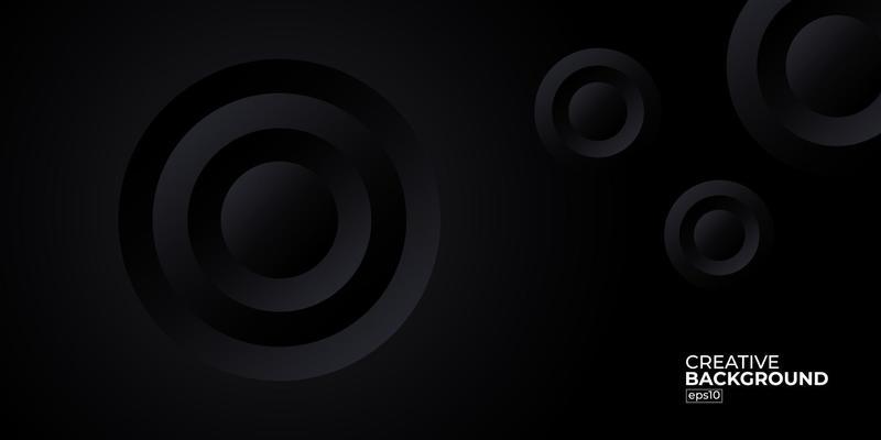 Black premium abstract background with luxury gradient geometric elements. Rich background for exclusive design.