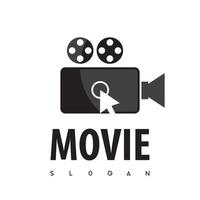 haga clic en el vector del logotipo de la película