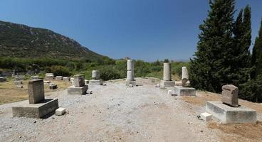 Ephesus Ancient City in Selcuk Town, Izmir, Turkey photo