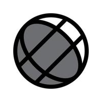 globe icon template vector