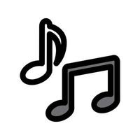 Music icon template vector