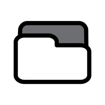 plantilla de icono de carpeta vector