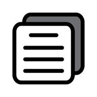 Document icon template vector