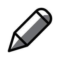 Pencil icon template vector