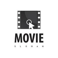 haga clic en el vector del logotipo de la película