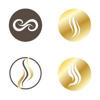 Hair treatment logo removal logo vector image design illustration