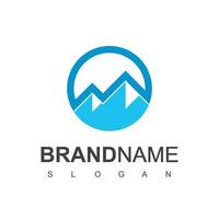 Mountain Logo Design Vector