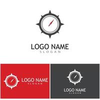 Compass icon Vector Illustration design Logo template