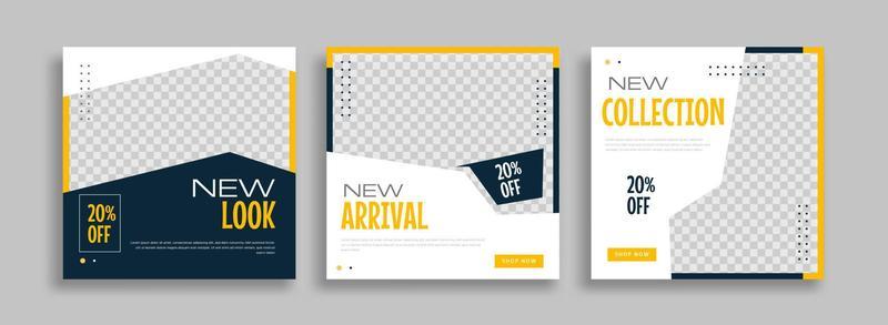 travel sosial media post template bundle