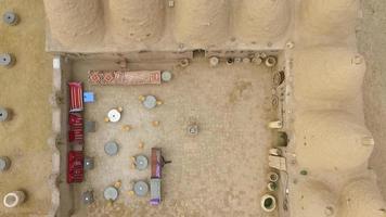 Harran Houses,Turkey. Top view of Harran houses. video