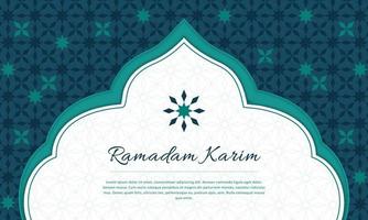 geometric islamic pattern illustration background or banner design vector