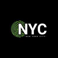 diseño de escritura de la ciudad de nueva york, adecuado para serigrafía de camisetas, ropa, chaquetas y otros vector