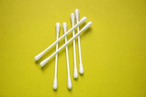 cotton swabs, higienic product, cosmetic photo