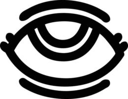 eye symbol icon vector