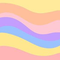 Pastel Colorful Rainbow Vector Design Background