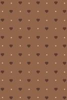 Chocolate pattern. Bright food card. Chocolate pattern background. Vector illustration