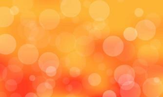 Abstract background with bokeh effects in orange colors. Abstract orange background. Abstract colorful background. Abstract background with bokeh. Vector illustration