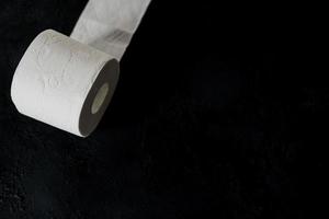 white toilet paper photo