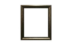 marco de fotos de madera marco vintage decoraciones fondo aislado trazado de recorte