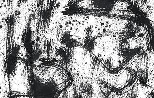 Dark Messy Dust Overlay Distress Background. Easy To Create Abstract Dotted, Scratched, Vintage Effect With Noise And Grain photo