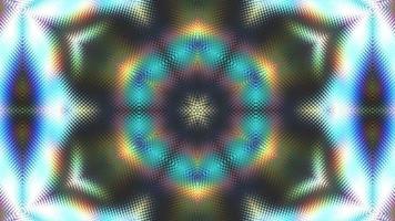Abstract textural multicolored background kaleidoscope video