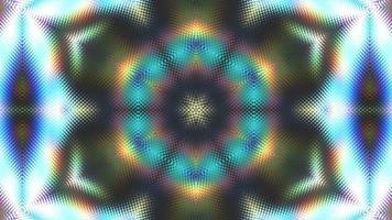 Abstract textural multicolored background kaleidoscope video