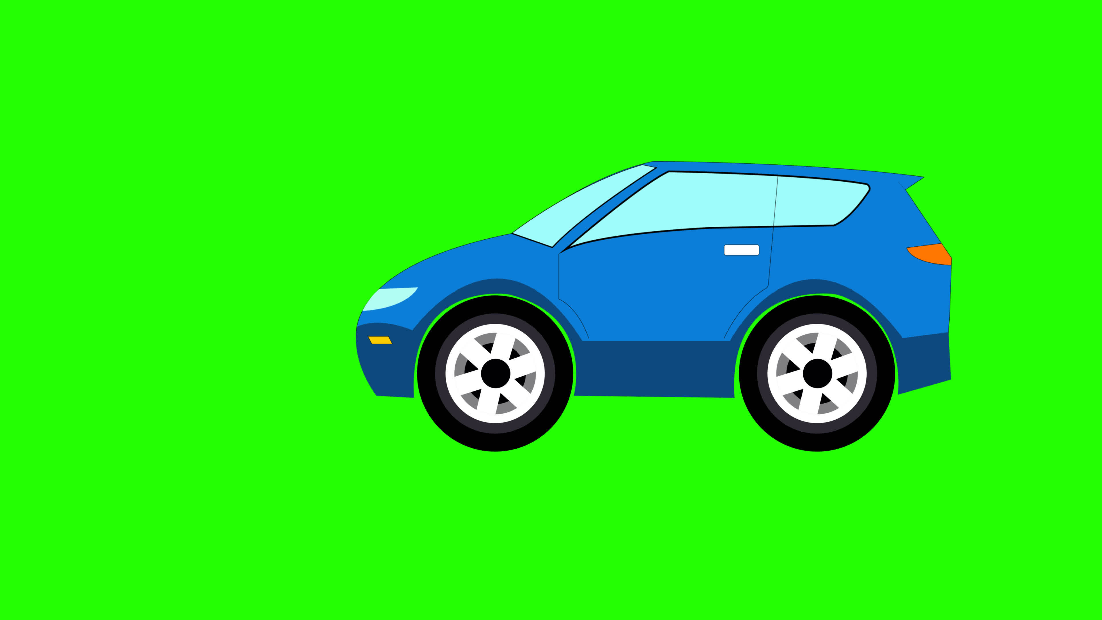 Green Screen Car Stock Video Footage for Free Download