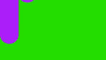 Greenscreen purple trasnitions pack video