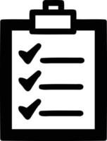 check list icon vector