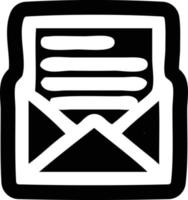 envelope letter icon vector