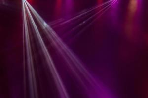 Purple White Abstract Stage Lights And Fog photo