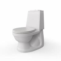 Toilet object 3d modelling photo