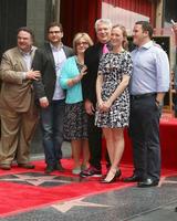 LOS ANGELES, APR 11 -  Harvey Fierstein, family at the Harvey Fierstein and Cyndi Lauper Hollywood Walk of Fame Ceremony at the Pantages Theater on April 11, 2016 in Los Angeles, CA photo