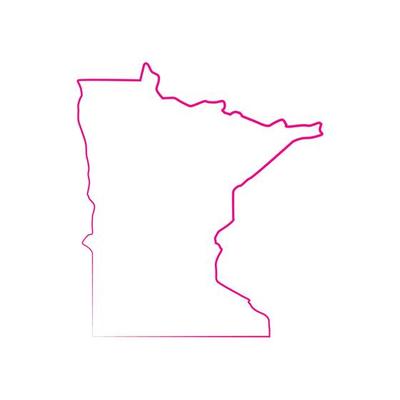 Minnesota map illustrated