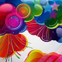 Abstract background with colorful elements.Vector illustration. vector