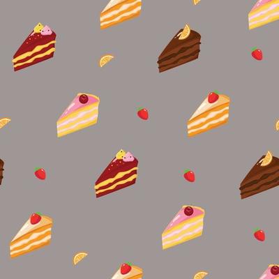 bakery seamless pattern