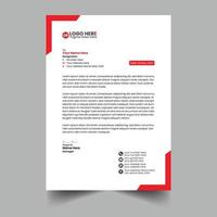 Letterhead Template Design vector