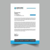 Letterhead Template Design vector